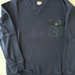 Mossimo Supply Co. Men's Dark Blue Crewneck Sweater
